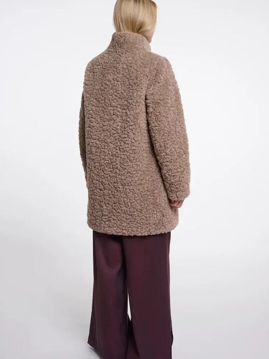 Women's Coat Mocha Latte
