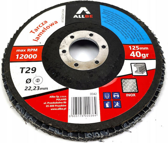 Pro Schleifscheiben P40 125mm 80 Stück