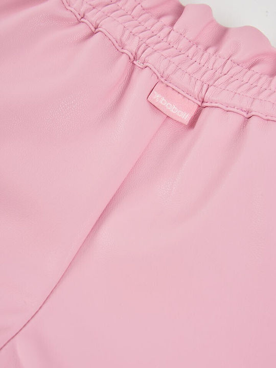 Kids Fabric Shorts/Bermuda Pink