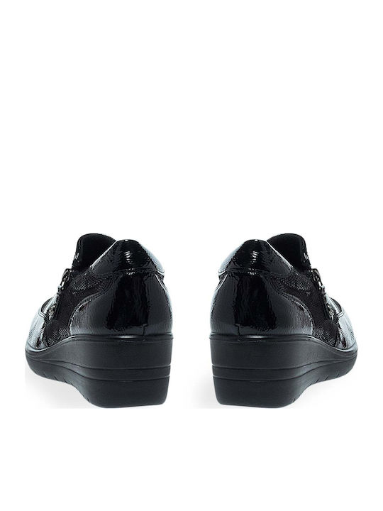 Damen Slip-Ons In Schwarz