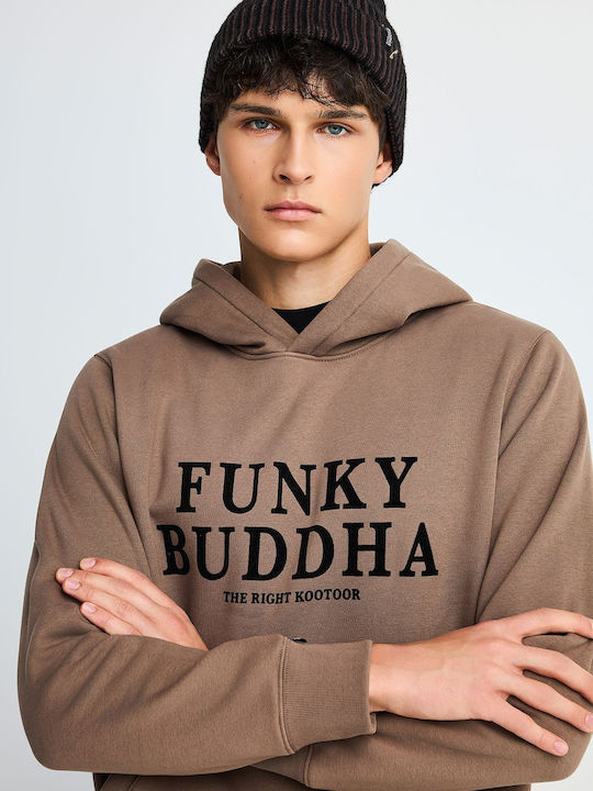Hooded Sweatshirt Brown