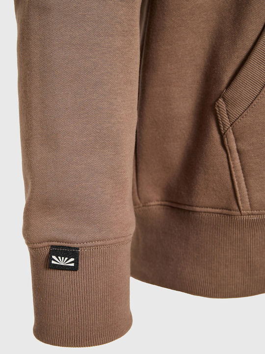 Hooded Sweatshirt Brown