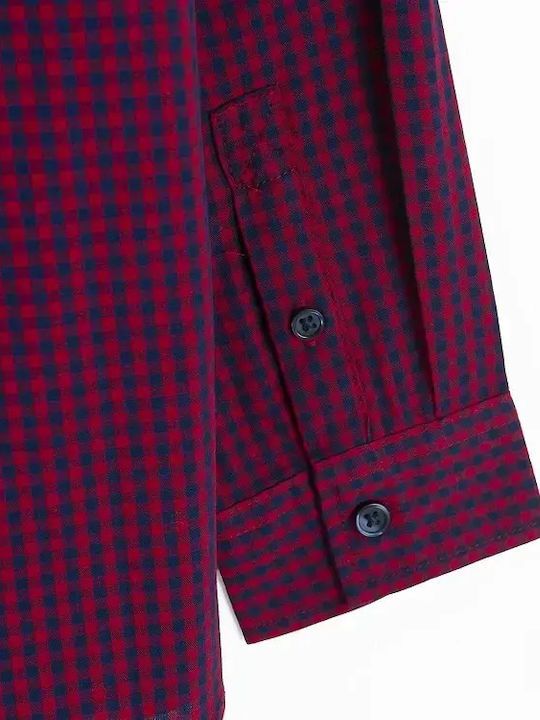 Kids Long-Sleeved Red Shirt