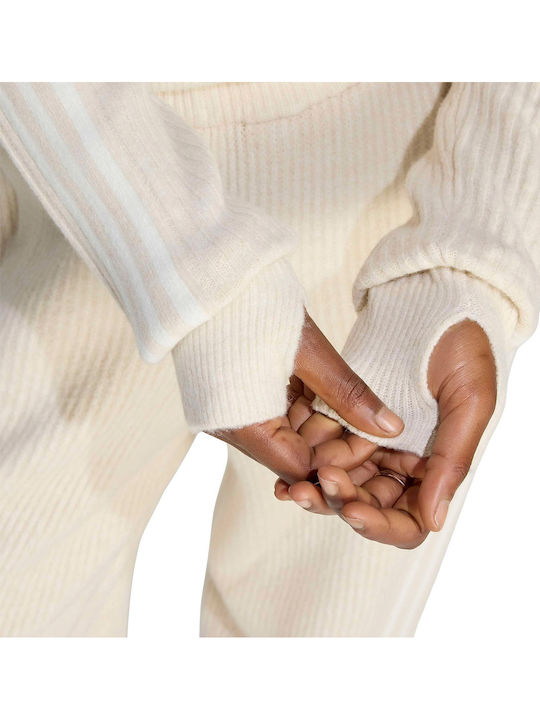 Knit Cardigan Γυναικεία Ζακέτα Πλεκτή Μπέζ