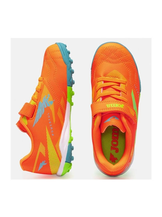 Powerfull TF Kinder Fußballschuhe und Stollenschuhe mit Rasen Orange