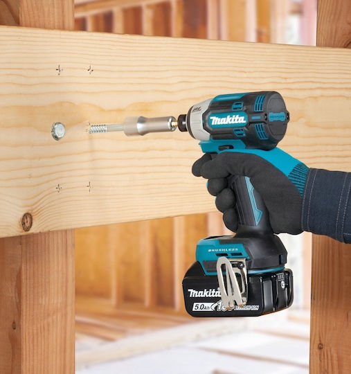 Makita DTD201RTJ Battery Screwdriver Brushless 18V 2x5Ah