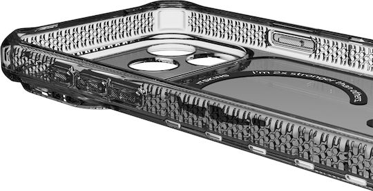 Itskins Hybrid Clear Magsafe Smoke Case Iphone 18 Pro/17 Pro