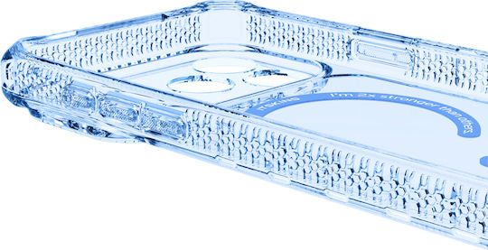 Case Itskins Hybrid Clear Magsafe Light Blue iPhone 18 Pro Max/17 Pro Max