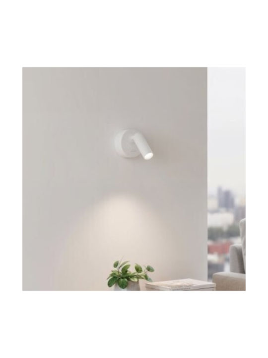Modern Wandleuchte mit Integrierter LED mit USB-Anschluss Schwarz