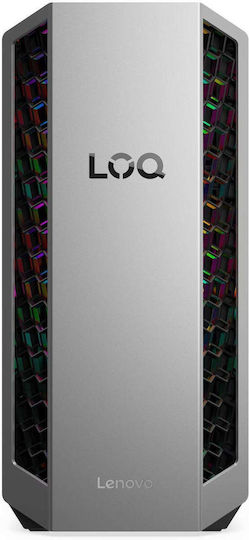 Lenovo LOQ Tower 26ADR10 Гейминг Настолен Компютър (Ryzen 7-8745HX/16GB DDR5/512GB SSD/GeForce RTX 5050/W11 Home)