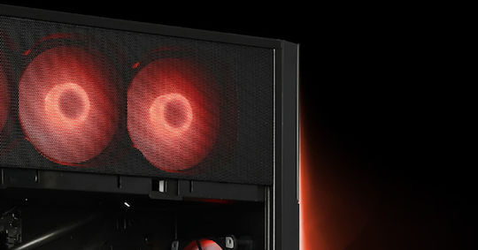 Hiro Hiro Aurora Гейминг Настолен Компютър (Ryzen 7-9800X3D/32GB DDR5/1.0TB SSD/Radeon RX 7800 XT/W11 Home)