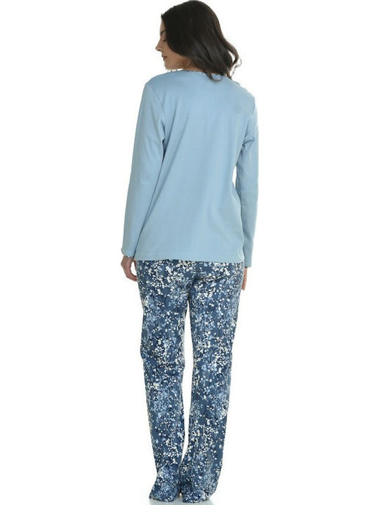 Primavera Winter Women's Pyjamas Set Navy