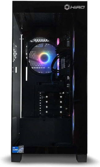 Hiro Aurora Гейминг Настолен Компютър (i5-14400F/16GB DDR5/1.0TB SSD/W11 Home)