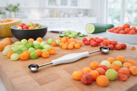 Svim Double Round Stainless Steel Spoon