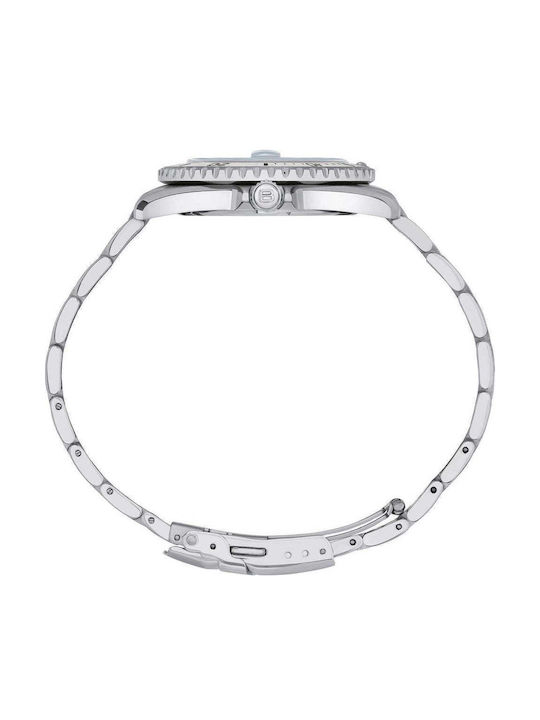 Breil Men's Battery Watch With Silver Steel Bracelet