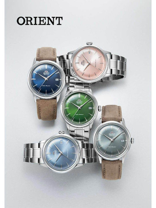 Orient Classic Мъжки Часовник Автоматичен с Сребрист Стоманен Браслет