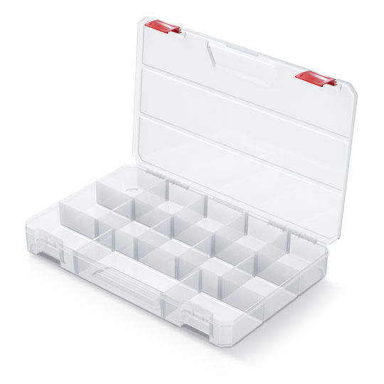 Sqr Box Organiser 30 Tool Compartment Organiser 275x186x041mm Kistenberg Ksq30204