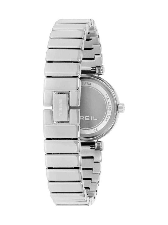 Breil Men's Battery Watch With Silver Steel Bracelet
