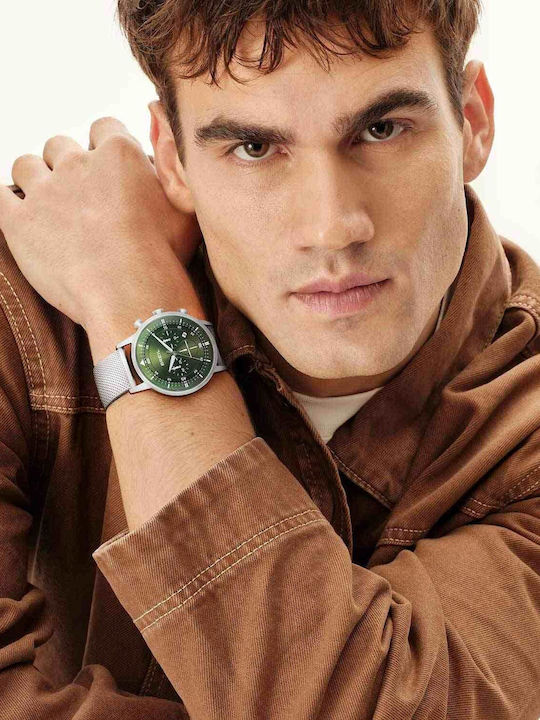 Breil Six.3.nine Men's Battery Chronograph Watch With Silver Steel Bracelet