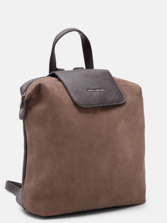 Luigi Piquadro Rucksäcke Braun