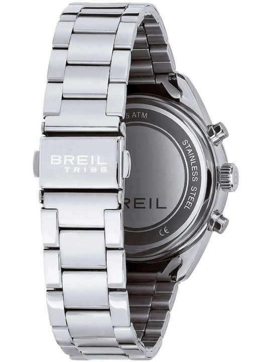 Breil Women's Watch Chronograph Battery with Silver Stainless Steel Bracelet