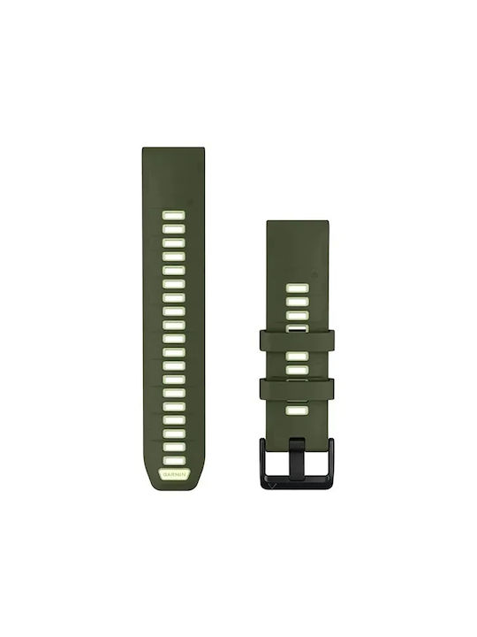 Garmin Watch Bands Quickfit 22mm Olive Drab Citron Black 010-14507-01 Garmin Watch Bands Quickfit 22mm Olive Drab Citron Black 010-14507-01