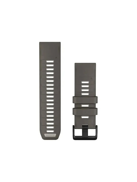 Garmin Watch Bands Quickfit 26mm Pebble Gray Silver Gray Black 010-14510-00 Garmin Watch Bands Quickfit 26mm Pebble Gray Silver Gray Black 010-14510-00
