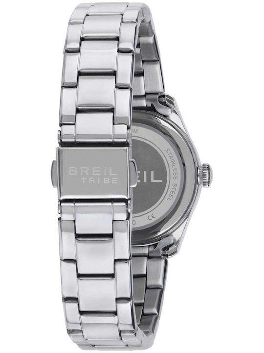 Breil Women's Watch Battery with Stainless Steel Bracelet Silver