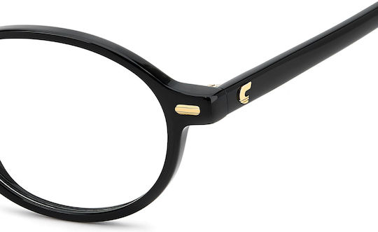 Damen Acetat Brillengestelle Schwarz 3116 807