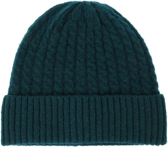 Unisex Beanie Strickmütze in Türkis Farbe