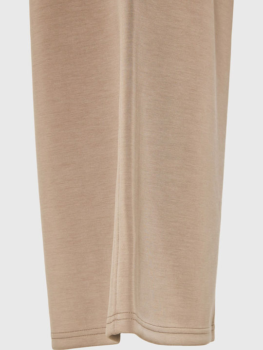 Damen Jogginghose mit Jogger Beigen