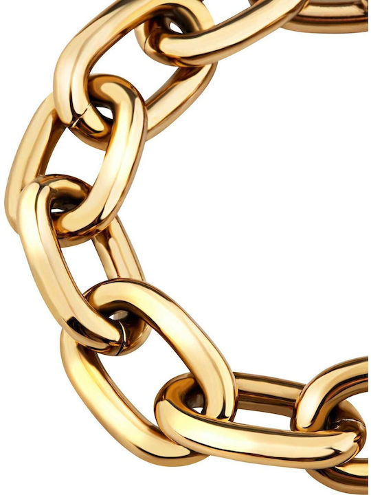 Breil Damentrailing Armband aus Edelstahl Vergoldet