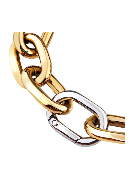 Breil Damentrailing Armband aus Edelstahl Vergoldet