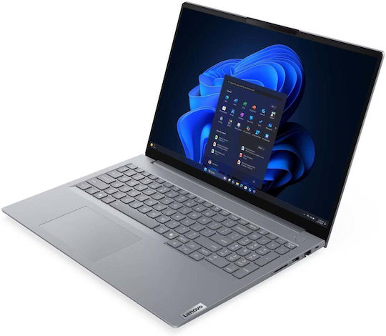 Lenovo ThinkBook 16 G9 AHP 16" IPS FHD+ (Ryzen 7-250/16GB/1TB SSD/W11 Pro) Арктично сиво (US клавиатура)