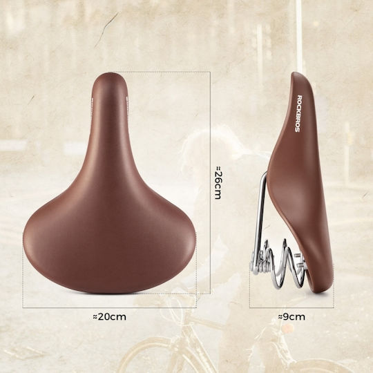 Rockbros Giro Fahrradsattel Braun