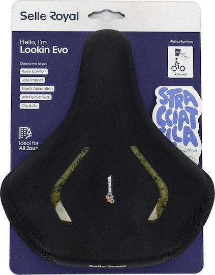Selle Royal Lookin Evo Σέλα Ποδηλάτου Μαύρη