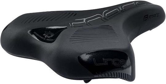 Force Linga Black Bicycle Saddle Trekking