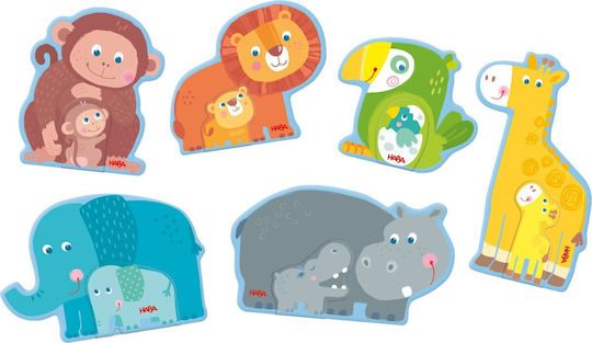 Kinderpuzzle Animal Family für 2+ Jahre Haba
