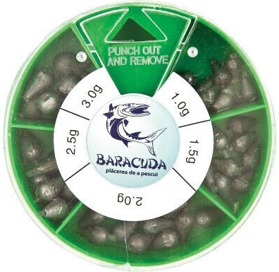 Baracuda Greutate Sinker De Pescuit 100gr