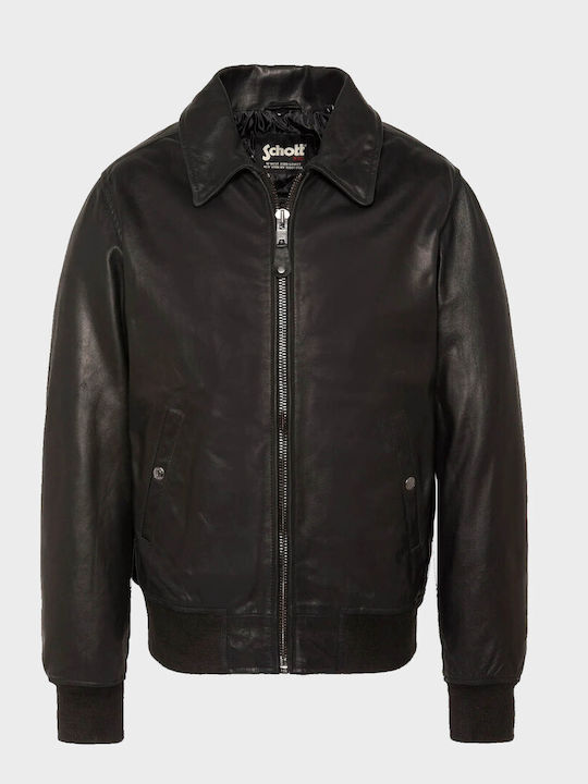 N.y.c Leather Jacket Black
