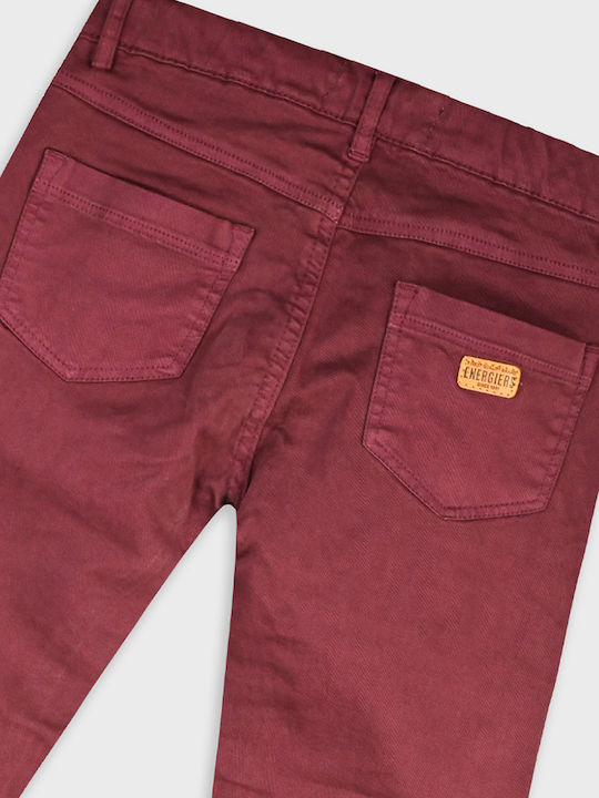 Pantalon Pentru Copii Burgundy
