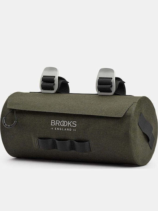 Brooks England Scape Чантичка за кормилото на велосипед 3 л Зелен BRS-BHB01PLA00401
