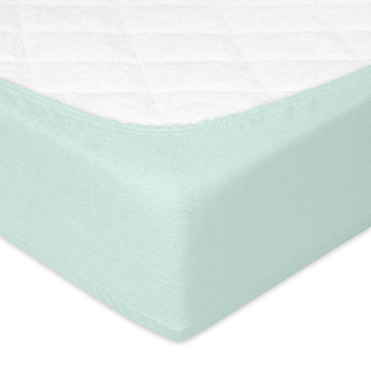 Multitex Wasserdichtes Baby Matratzenschoner Für Krippe Frotte mit Vlies Zusammensetzung mit Elastische Bänder 70x140x10cm