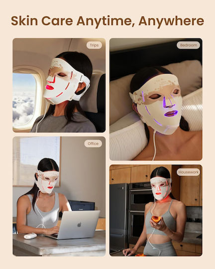 Renpho Renpho Artemis Blush Gesichtspflegegerät Maske für Phototherapie des Gesichts