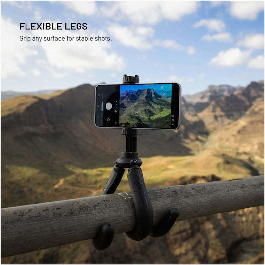 Flexibles Handy-Stative Fixed Fixed Creator Smartphone-Halterung 1/4" Schwarz