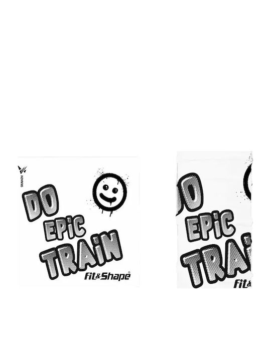 Fit Αθλητικό Περιλαίμιο Λευκό