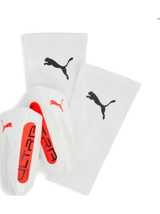 PUMA Ultra Light Sleeve 030989-11 Fußball Schienbeinschoner Erwachsene Weiße