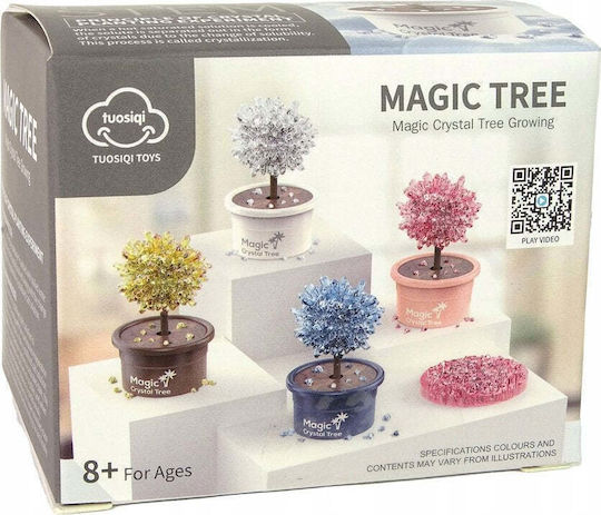Lean Toys Magic Silver Crystal Tree Εκπαιδευτικό Παιχνίδι Πειράματα για 8+ Ετών 15697