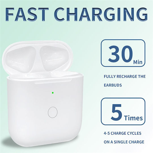 Wireless Charging Case 550mAh Apple AirPods 2019 AirPods 2019 2016 USB-C Port