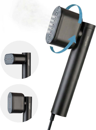 Seeger Garment Steamer Hand 1200W with 120ml Tank Black